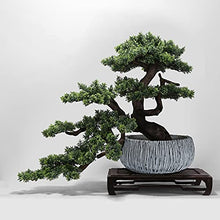 YXIANG56Q Fake Plants Artificial Plant Welcoming Songya Cypress Bonsai Zen Fake Plant Bonsai for Modern Decoration of Indoor and Outdoor Home Office Bonsai Tree, yuqing2022