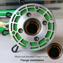 Farm Irrigation Sprinkler On Tripod Base, 2" Impulse Tripod Sprinkler, 0°-48° Elevation Angle Adjustable, 360° Rotary Large Area Watering Spray