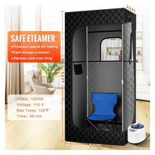ZDGsrgWRG 2.6’ 5.9’ .6L Portable Folding Personal Steam Sauna Tent Set