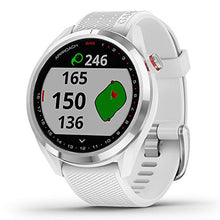 PlayBetter Garmin Approach S42 Golf GPS Watch Silver/White