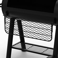 Dyna-Glo Signature Series DGSS962CBO-D Barrel Charcoal Grill with Side Firebox Black Powder Coat