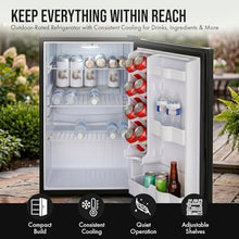 BLAZE BBQ Outdoor Package of 32” LTE Built-in Gas Grill, Dop-In Single Side Burner, 32” Door & Two Drawers Combo, 20” Compact Refrigerator and Accessories (Grill Cover, Fridge Trim and Rotisserie Kit)