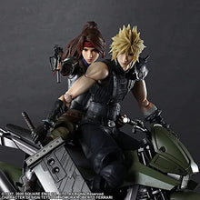 Square Enix Final Fantasy VII Remake Cloud Strife, Jessie & Motorcycle Action Figure Set Multicolor