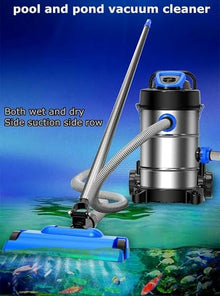 WZUOPG Swimming Pool Automatic Vacuum Cleaner, Swimming Pool Underwater Vacuum Cleaner with Suction Head and Sewage Pipe, Septic Tank Bottom Cleaning Equipment