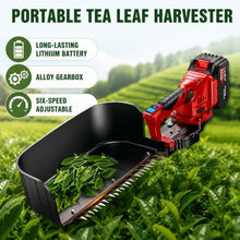 piudoiliy Handheld Tea Leaf Harvester,Portable Hedge Trimmer,Cordless Lightweight Tea Plucker, for Tea Gardens/Small Farms