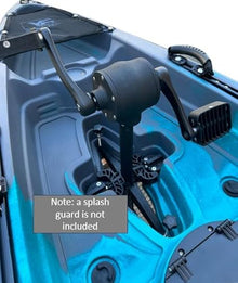 Reel Yaks 9.5ft Raptor Modular Fishing Kayak Cyan Gray