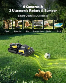 YARBO Robot Lawn Mower, Wire-Free with Modular Design, for Large Yard