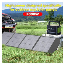 2000W Portable Folding Solar Panel Bag 5V Outdoor Power Supply for Mobile Phone Home Camping Power Generatower Generator(2000W)
