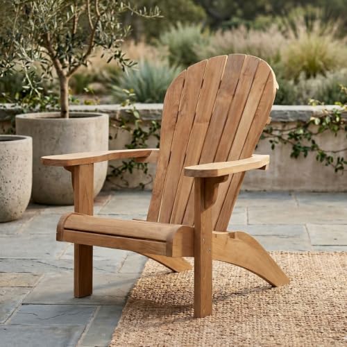 East Green Truman Grade-A Teak Adirondack Chair