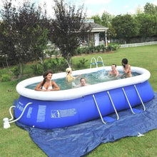 FFCJJDS Inflatable Swimming Pool for Adults & Kids 122x78x31In