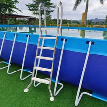AIBOTY Swimming Pool Ladder, 5-Step Double Handrails Stair, Thickened Heavy Duty Stainless Steel Pools Steps, Supports 500 LBS for 48-62 inch Above Ground Pools