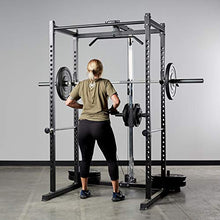 REP Power Rack PR-1000 with LAT Pull-Down Attachment Black