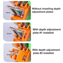 Manual Hand-Push Seeder, Handheld Roller Seeding Machine Peanut Corn Bean Planter Precision Garden Seed Planter Spreader, for Small Gardens(Double 20-Hole)