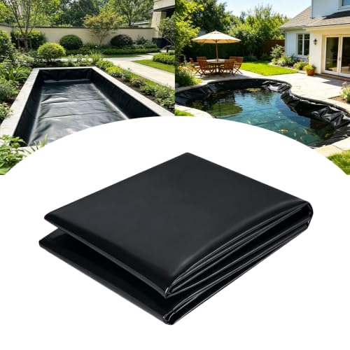 Garden Pond Liner - Flexible Waterproof Membrane, Waterproof Fish Pond Tarp