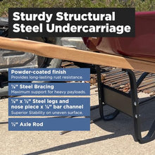 Scenic Road Wheelbarrow 6 Cu Ft 500lb Flat Free Tire (Model MSS6-1FF)