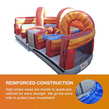 JumpOrange Shadow Obstacle Course Bounce House Inflatable with Blower Piece 4
