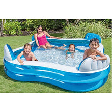 Large Family Size Swimming Paddling Pool Fun Children's Inflatable Pool Thick Wear-Resistant Marine Ball Pool Summer Backyard Water Party