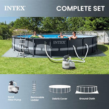 INTEX Ultra XTR 20ft x 48in Above Ground Swimming Pool Set Bundle