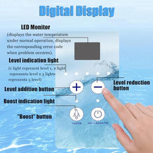 Salt Water Pool Chlorinator, Salt Chlorine Generator,with Salinity Display,Salt Cell Swimming Pool Chlorine,for SPA (40M3/8g/hr)