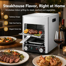 Electric Steak Grill Infrared – Instant Moisture Locking, Maillard Reaction
