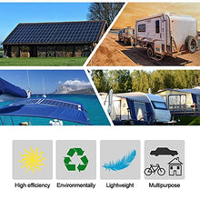 ISOLEI 200 Watt Flexible Solar Panel 15V Monocrystalline High Efficiency PV Module Portable Solar Battery Chargers Off Grid for RV, Boat, Tent, Travel