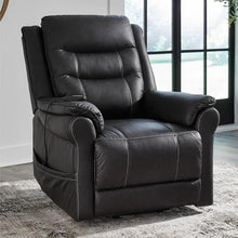 Signature Design by Ashley Oatman Power Lift Recliner, Carbon