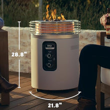 Ninja Fireside360 Fire Pit/Heater, 80,000 BTU, 3 Modes, Push Start, Stone