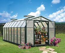Palram Canopia Hobby Gardener Greenhouse 8' x 16' Dark Green
