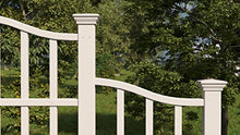 Vita Regency Vinyl Trellis – 107" L x 95" H White Privacy Screen for Climbing Plants & Vines, BPA & Phthalate-Free PVC, Durable Outdoor Lattice, Easy Installation, Garden Décor