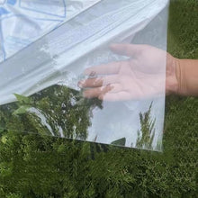 Polycarbonate Sheets All-Weather Outdoor Greenhouse Covering, Plastic Roofing Sheets Rainproof Insulation Protection(1.56x172m)