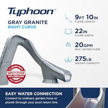 S.R.Smith Typhoon Pool Slide, Gray – Premium Water Slide