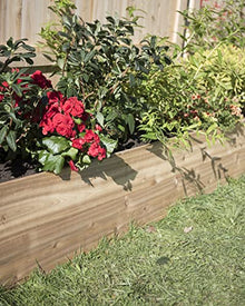 Gardener's Supply Company Raised Garden Bed | Outdoor Cedar Planter Box w/Extra Deep Height for Rooted Plants, Herbs Flowerbed & Vegetable Garden Wooden Box | 2' W x 8' L x 14" H