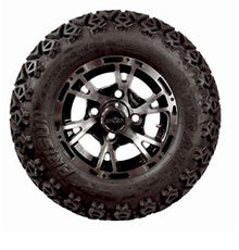3G Lift Kit Combo for Club Car Precedent Golf Carts with 10" Flash Wheels & Tires
