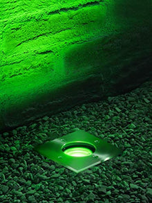 Auraglow Color Changing Uplighters IP67 Recessed, GU10 Kit, 8 Pack