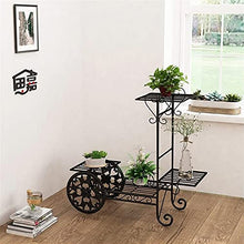 MIIKHI Plant Stand Plant Stand/Plant Display Cart Shape Flower Pot Stand European-Style Indoor Metal Plant Stand Wedding Decoration Stand Indoor Flower Pots Stand