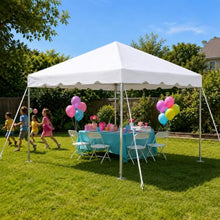 TentandTable 10' x 10' Premium Frame Tent with 16 oz White Vinyl Cover