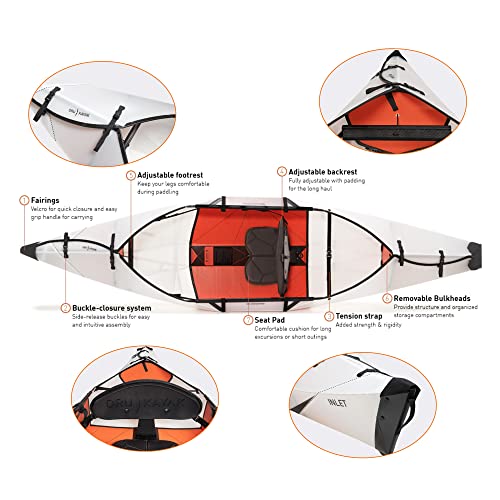 Oru Kayak Foldable Kayak Inlet White