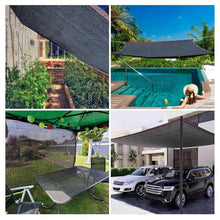 XBTGS 90% Black Shade Netting for Plants - Sunblock Shade Cloth Breathable Mesh Tarp with Grommets Rectangular Balcony Awnings 6x7m,Black-4×12m(13.1 * 39.4ft),Black-4×12m(13.1 * 39.4ft)