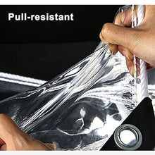 QWEASDF Clear Tarps, Heavy Duty Rainproof Cover, Waterproof Clear Tarpaulin, Tear Resistance, Anti-Aging, Dustproof, for Patio Garden Balcony Plant Cover Greenhouse, 0.35mm,2x8m/6.5x26.2ft