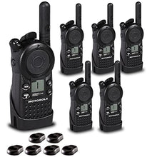 Motorola Solutions 6-Pack CLS1110 UHF 1W 1-Channel 2-Way Radio Black