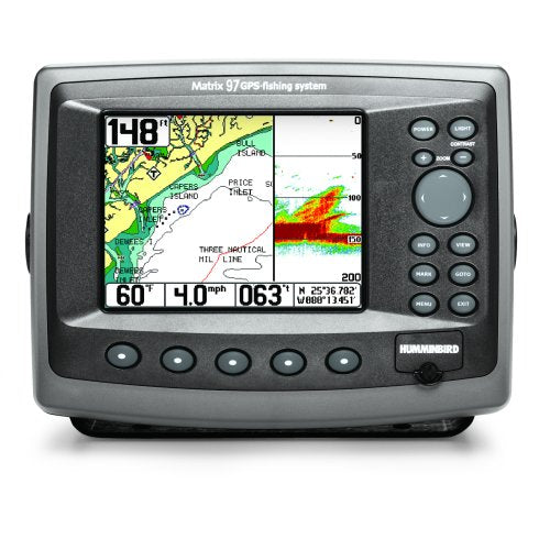 Humminbird Matrix 97 Combo 5.6-Inch Waterproof Fishfinder and Marine GPS