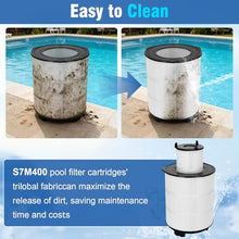 S7M400 Pool Filter Cartridges, 170146 Pool Filter Replacement for sta-rite System 3 25022-0224S & 25021-0224S Pool, Filter Cartridge Module Compatible with sta-rite System 3 S7M400 Filter, 400 Sq.Ft