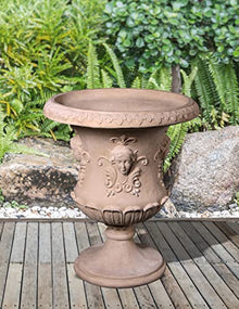 AFD Home Classic Lady Mask Urn Stone Cast