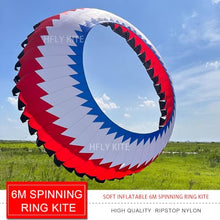 Yingfeida HFLY Giant 6m Inflatable Spinning Ring Kite Colorful