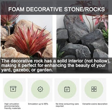 DLYZAYE Fake Rock Well Cover for Yard - PU Foam Artificial Landscape Stone, Durable Outdoor Septic Tank Covers, Versatile Garden Decoration for Enhanced Curb Appeal