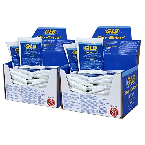 GLB 71414A-40 Oxy-Brite Non-Chlorine Shock Oxidizer for Swimming Pools, 1-Pound, 40-Pack