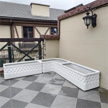 planter box Large Flower Pot Outdoor Planting Container Planter Box
