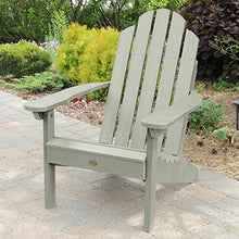 Highwood Classic Westport Adirondack 6pc Set with 4 Chairs and 2 Folding Side Tables Eucalyptus