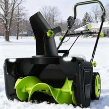 Cordless Snow Blower, Battery Powered Snow Thrower for Home