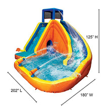 BANZAI Sidewinder Falls Inflatable Kids Water Park Multi